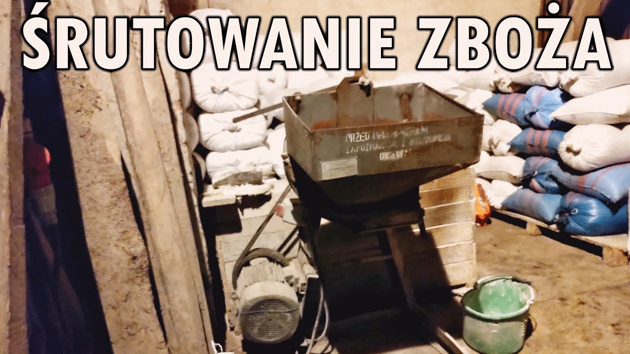 🔥 Śrutowanie zboża 🔥