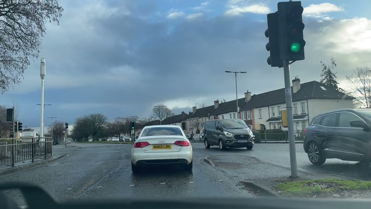 Mock driving test at Anniesland(Glasgow) DTC (03/01/2024/ Wednesday/12:02) with Yasin Sab.