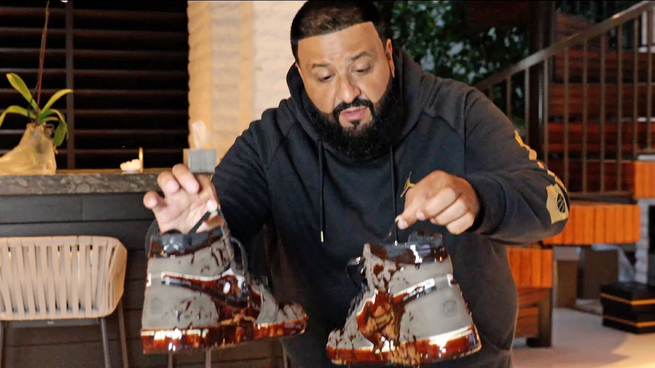 DJ Khaled ruined Travis Scott's Jordan 1...WATCH till the END!... DJ KHALED X CREP PROTECT...