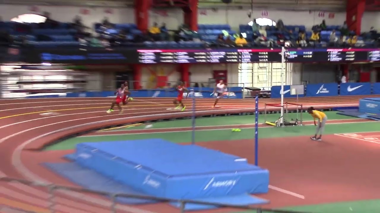 2023 N.Y.C. HBCU Showcase -Men's 4x200 Relay #FAMU R. Hampton, W. Shelton, J. Sanford and S. Gardner