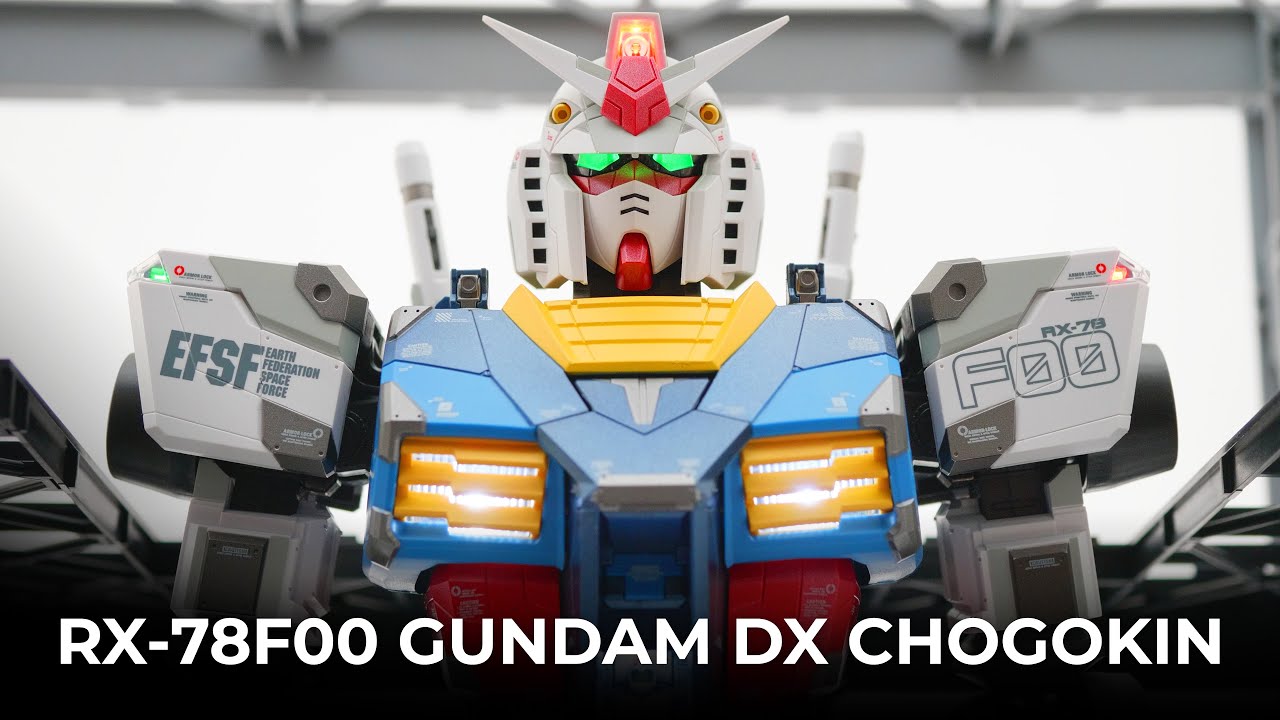 RX-78F00 Gundam DX Chogokin Review