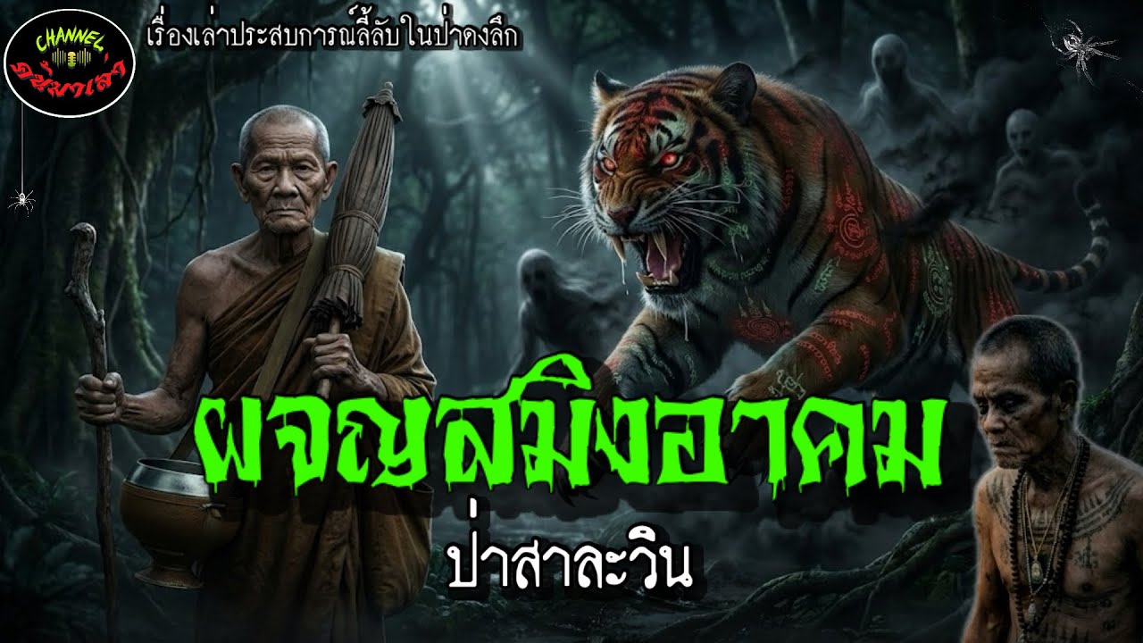 ”สมิงอาคม“ป่าสาละวิน |เรื่องเล่าประสบการณ์ลี้ลับพระธุดงค์กรรมฐาน