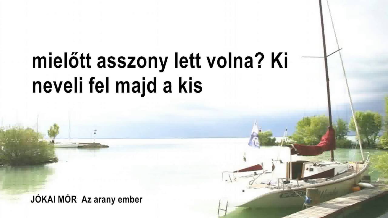 33. NOÉMI Jókai Mór: Az arany ember Hungarian language (audiobook)(hangoskönyv)