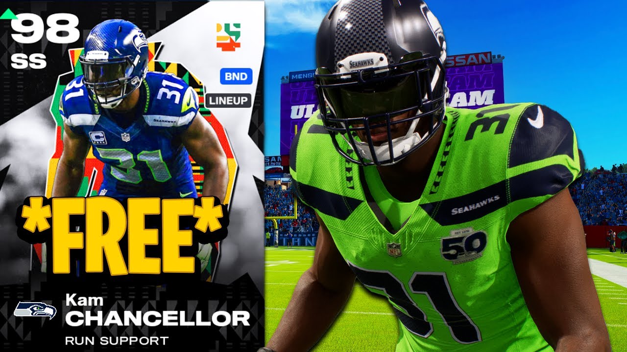 Этот бесплатный Kam Chancellor невероятно хорош.