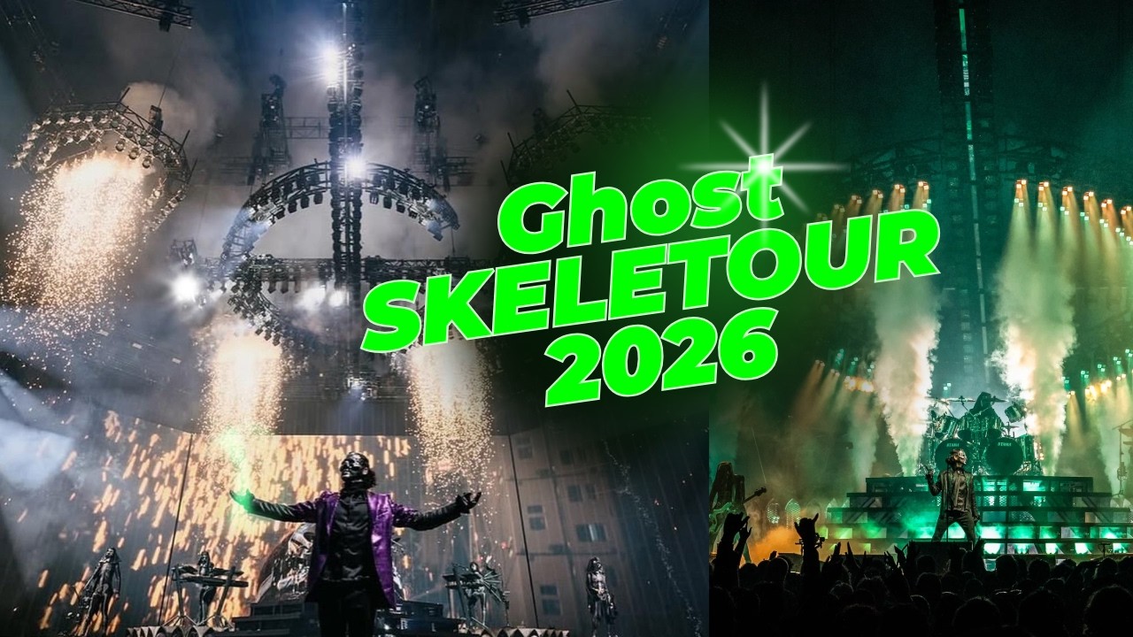 GHOST Skeletour 2026 – All Official Clips (Full Compilation)