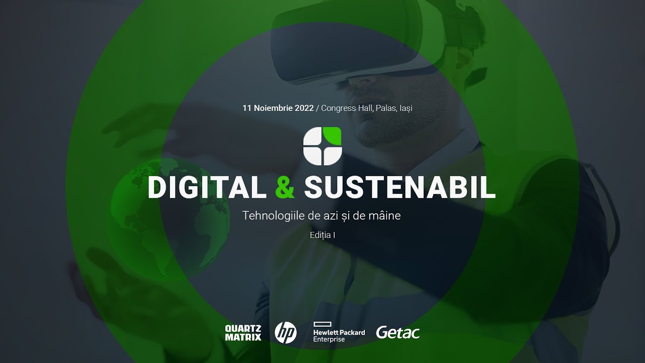 Eveniment Digital & Sustenabil, 11 noiembrie, Iași