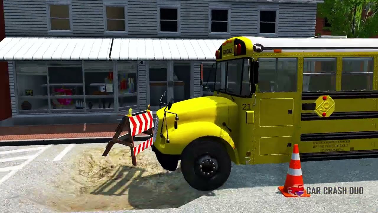 BeamNG Drive - Mашинки vs Выбоины - Машинки дтп