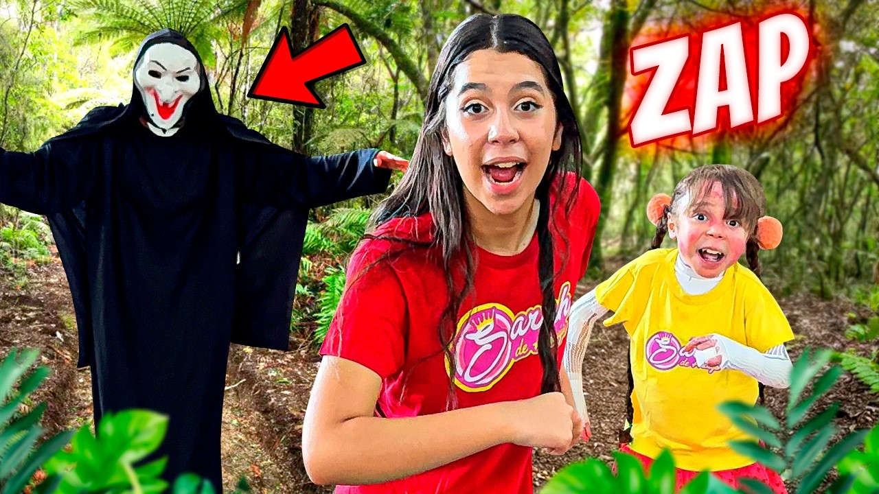 SARAH E ELOAH ENCONTRAM O ZAP NA FLORESTA ! Olha no que deu !