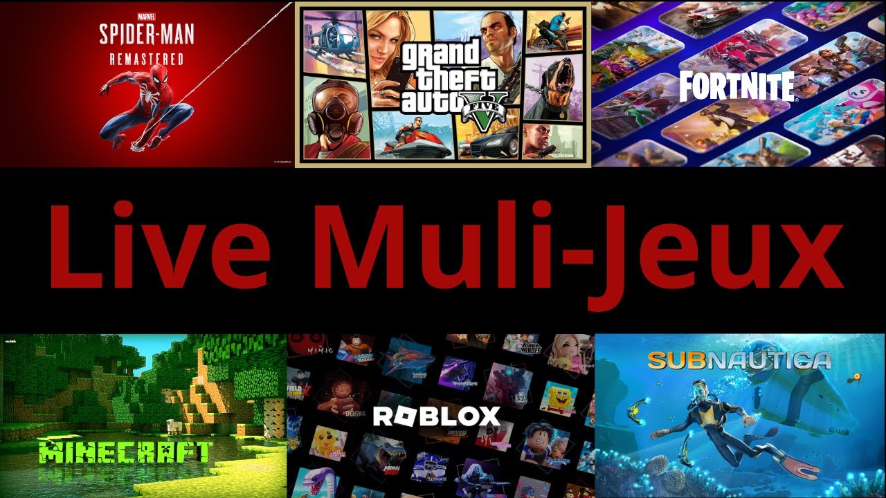 Petit live Multi-Jeux 😁(vous m'avez manqué)