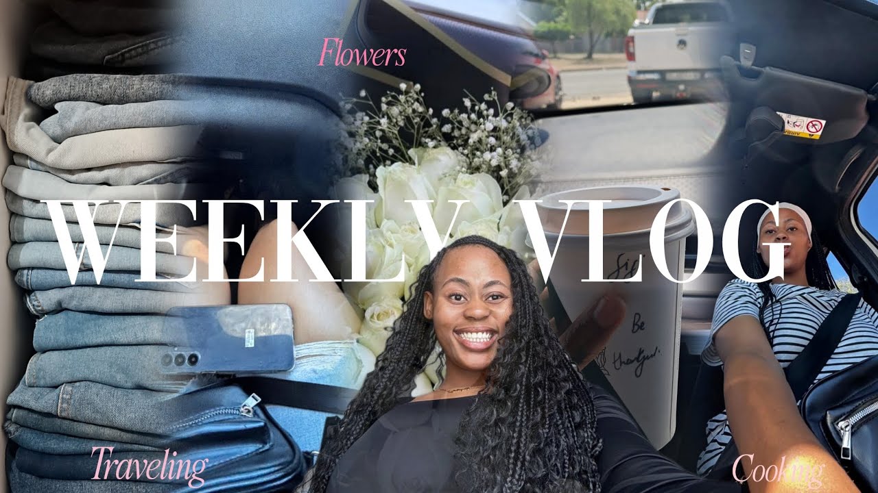 TRAVEL VLOG to Kimberly | A week in the city + flowers + cooking | Life in my 20s | South African 