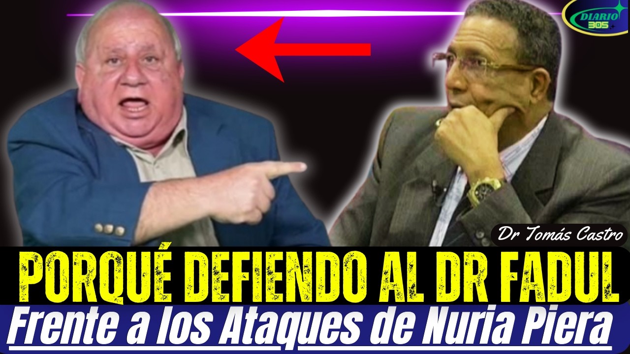 Vean PORQUE el Dr Tomas Castro DEFIENDE CON UÑAS Y DIENTES al Dr ERNESTO FADUL sobre sus ACUSADORES.