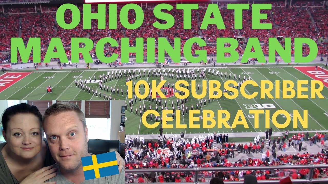 CELEBRATION reaction with: Recky and Carol - Ohio State Marching Band (Blockbusters)