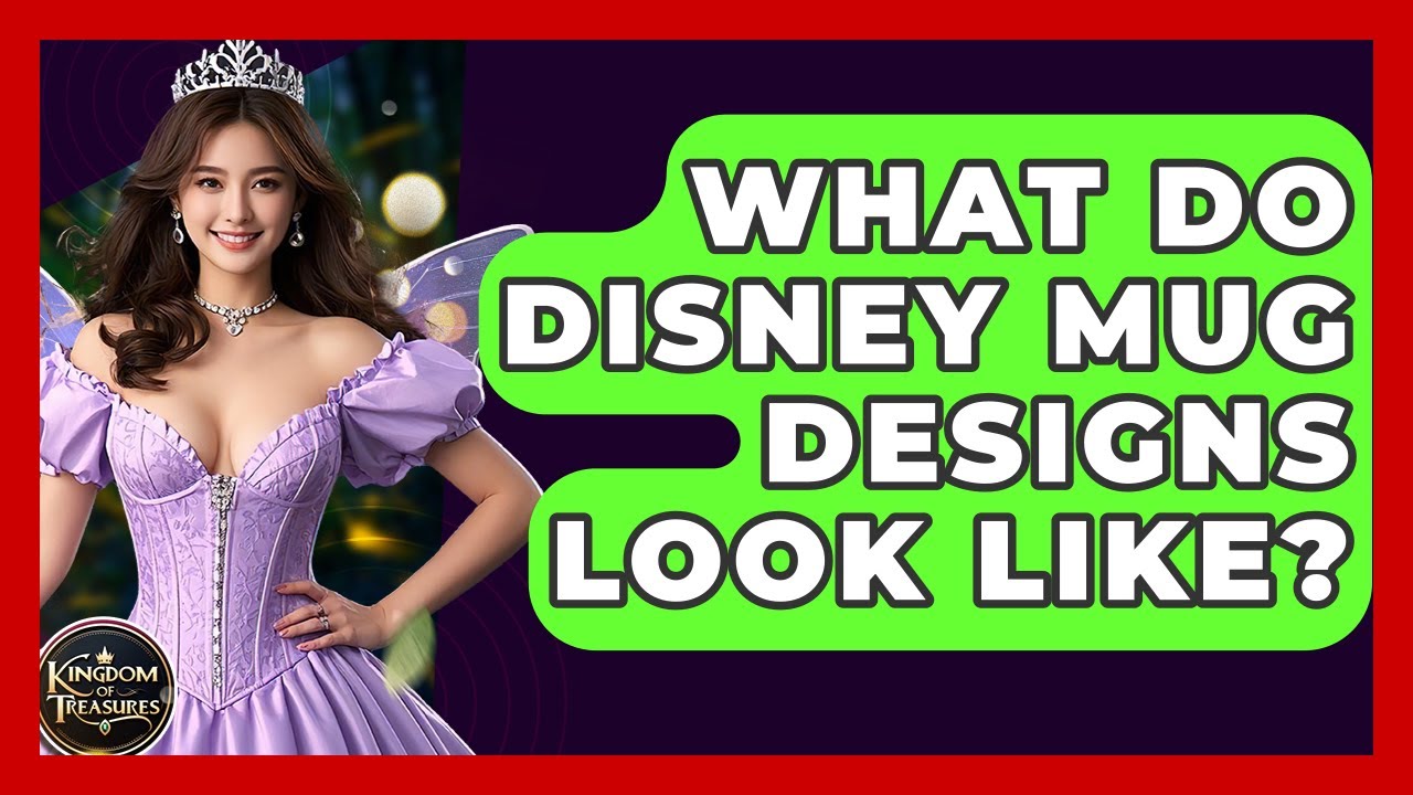 What Do Disney Mug Designs Look Like? - Kingdom Of Treasures