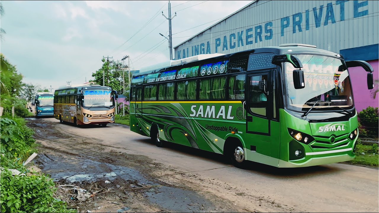 SAMAL|SONNY|ODISHA|ANUGUL|2X2 AC SEATING COACH ON AL5200 LYNX CHASSIS|HARITA PB SEATS|EBERSPACHER AC