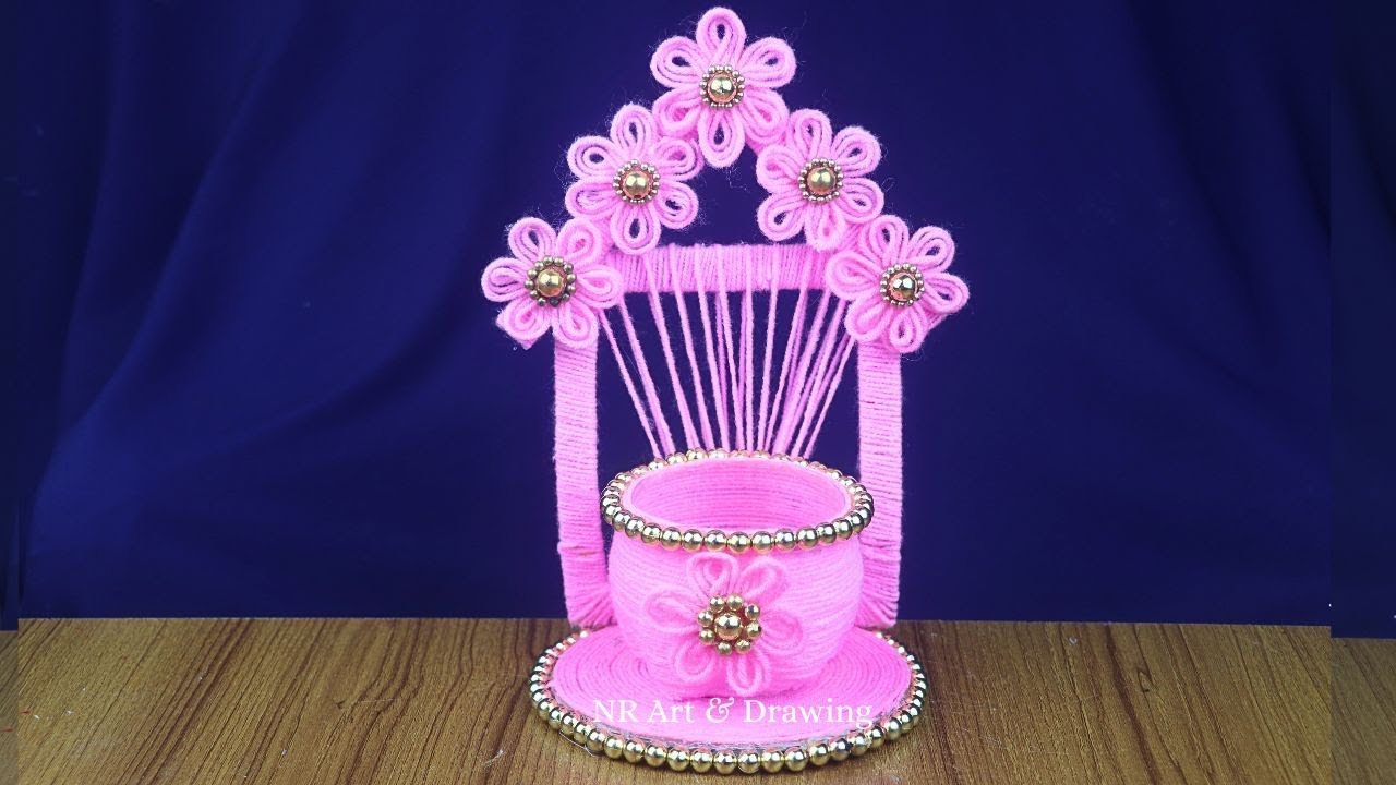 Amazing Eco-Friendly DIY Organizer Ideas For Home Decor || Woolen Art & Craft Ideas