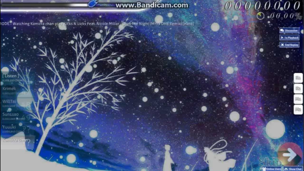 osu! Kicks N Licks Feat. Nicole Millar - Own The Night (MitiS DnB Remix) (Ami) [Hard]