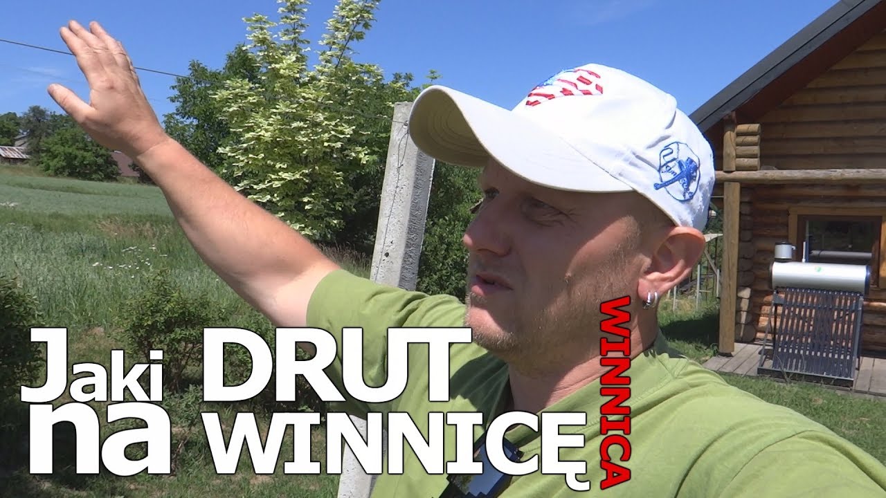 Drut na Winnicę, ale Jaki? | WINNICA ¦ Dom Pachnący Żywicą
