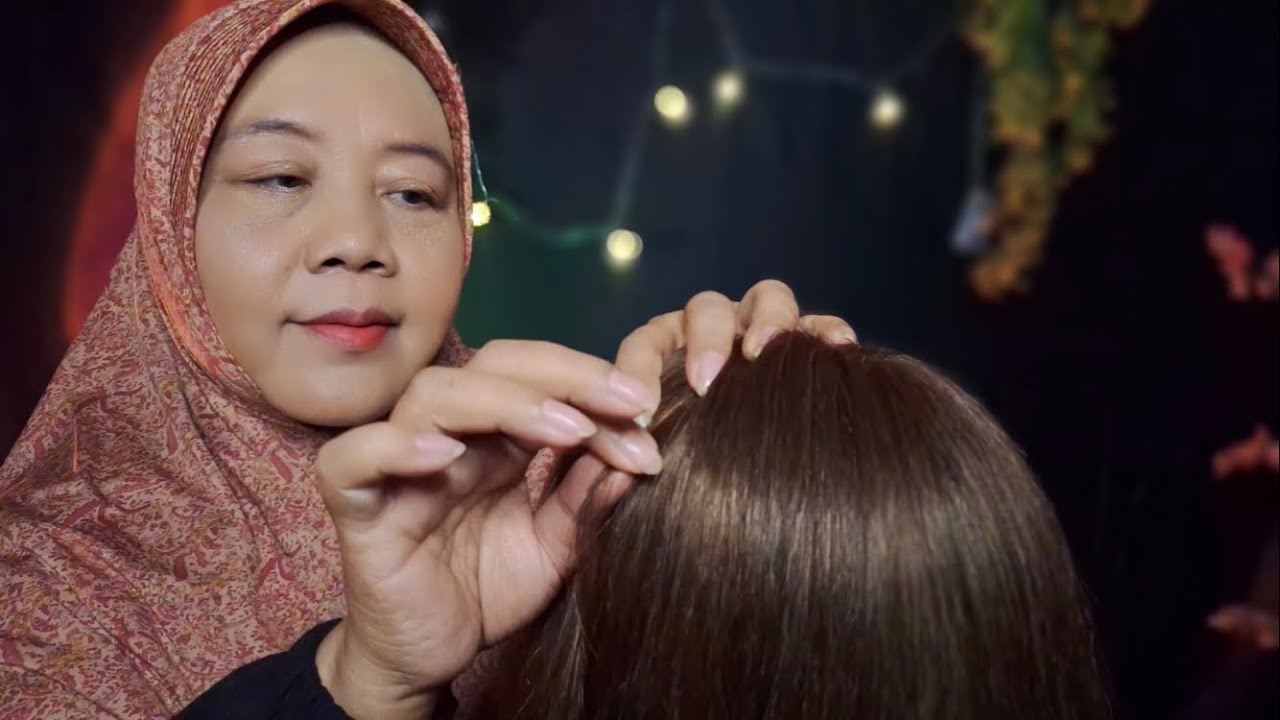 ASMR Mom Checks Your Hair for Lice | Lice Check, Scalp Check, Notalking