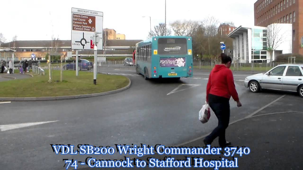 An hour at Cannock bus station