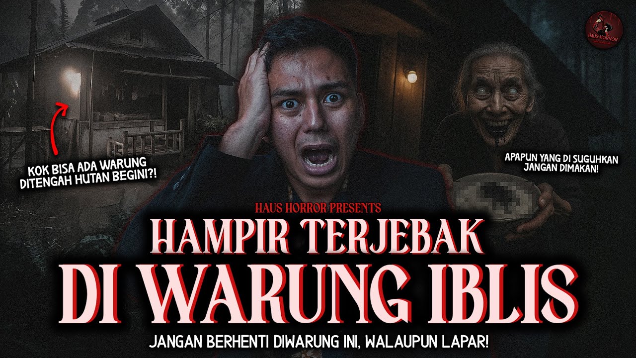 4 PENDAKI GUNUNG MASUK WARUNG MISTERIUS JAM 2 PAGI (HAMPIR GA BISA PULANG!) | HH #221