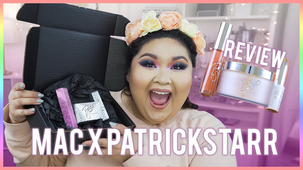 REVIEW: MAC X PATRICKSTARRR COLLECTION!! || Just Chab