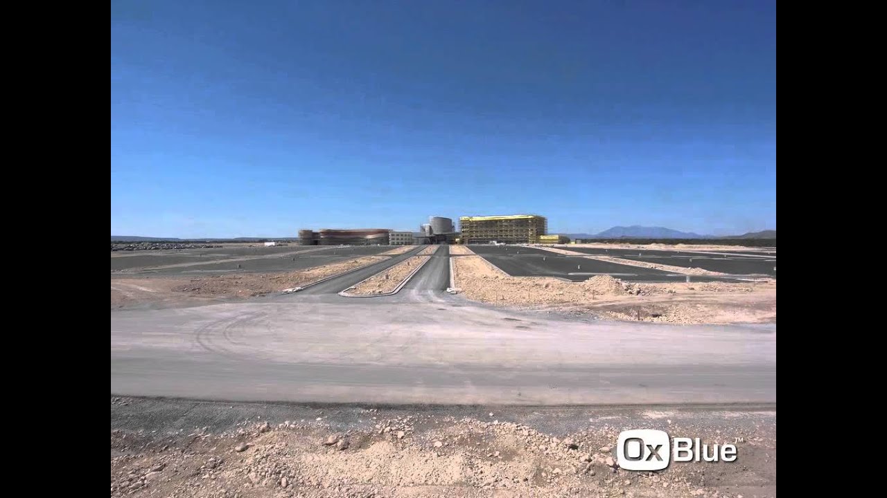 Twin Arrows Navajo Casino Resort time lapse construction photography