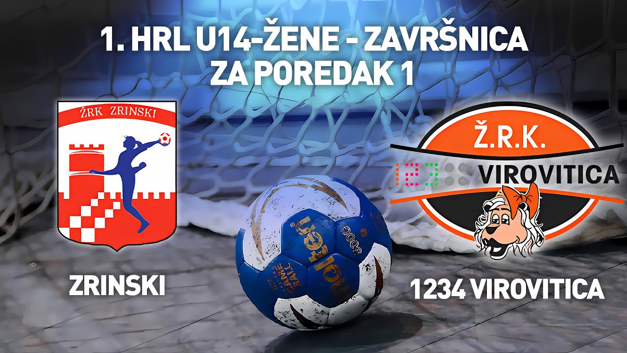 ŽRK Zrinski vs ŽRK 1234 Virovitica | 1. HRL U-14 Žene