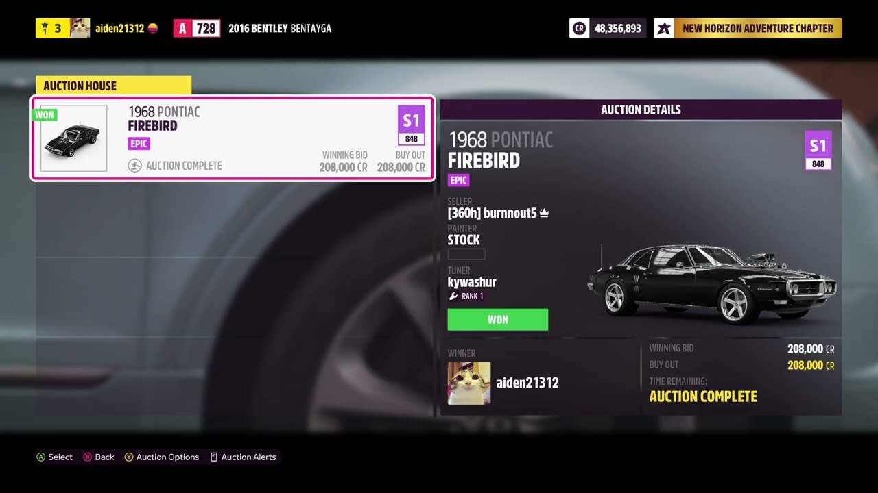 Pontiac Firebird '68 Sniping Forza Horizon 5