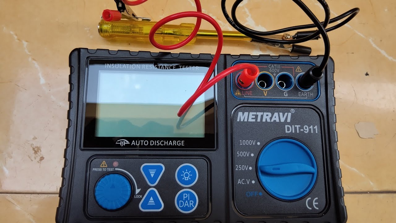 Resistance value of neon light tester _ demo 
