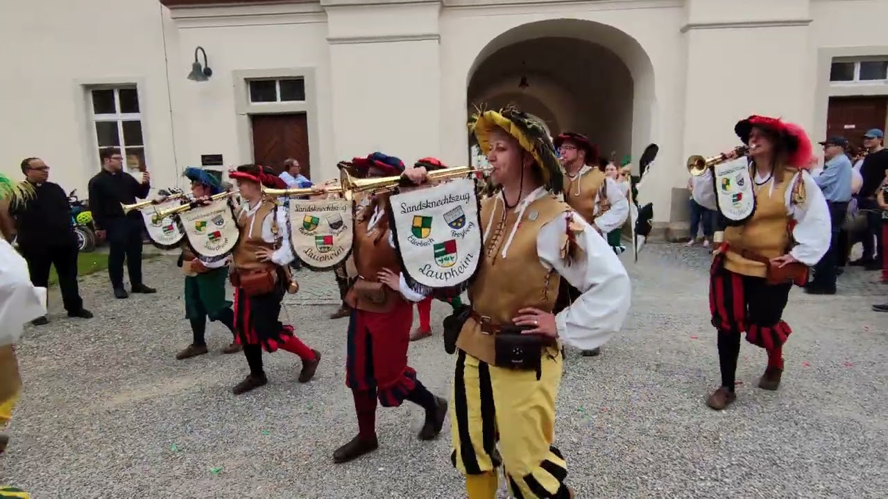 Fanfarenzug Laupheim am 07.05.2023 in Obermarchtal