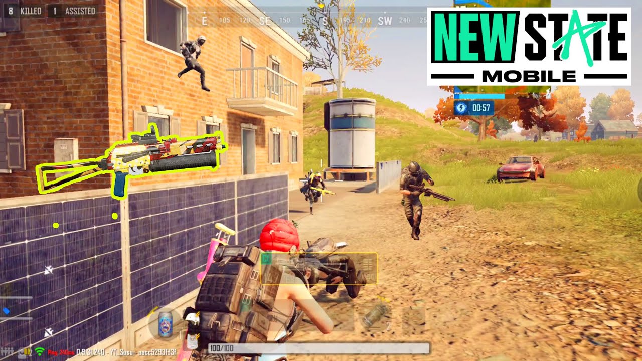 Aggressive Gameplay With BIZON | NEW STATE MOBILE | SuSu NS