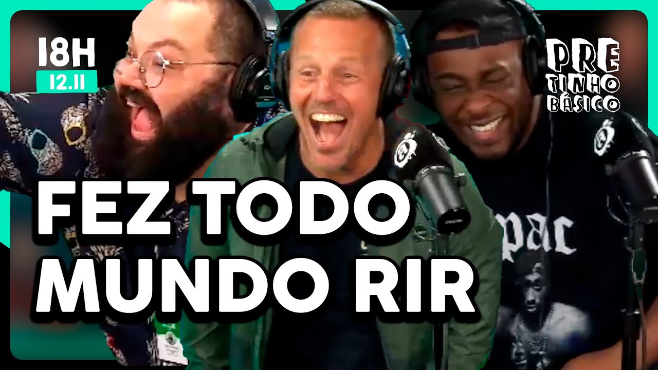 FETTER CAI NA PEGADINHA DO VINI MOURA | Cortes do Pretinho B&aacute;sico | ATL TV
