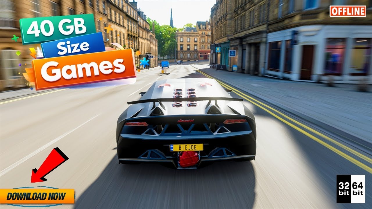 Best High-End Offline PC Games Under 40GB Size