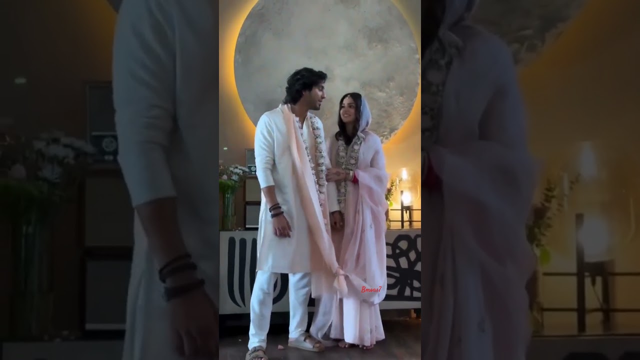 Saiyaara Wedding BTS ❤️ The way He hold her Hand 😭💕