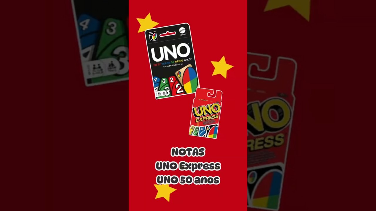 Avaliando as vers&otilde;es do UNO | UNO Express e UNO 50 Anos