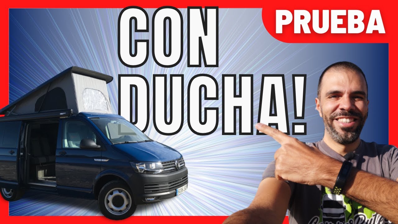 🚐 Furgoneta CAMPER con DUCHA interior 🚿 ¡INCREIBLE! Volkswagen Caravelle [VAN TOUR] #171