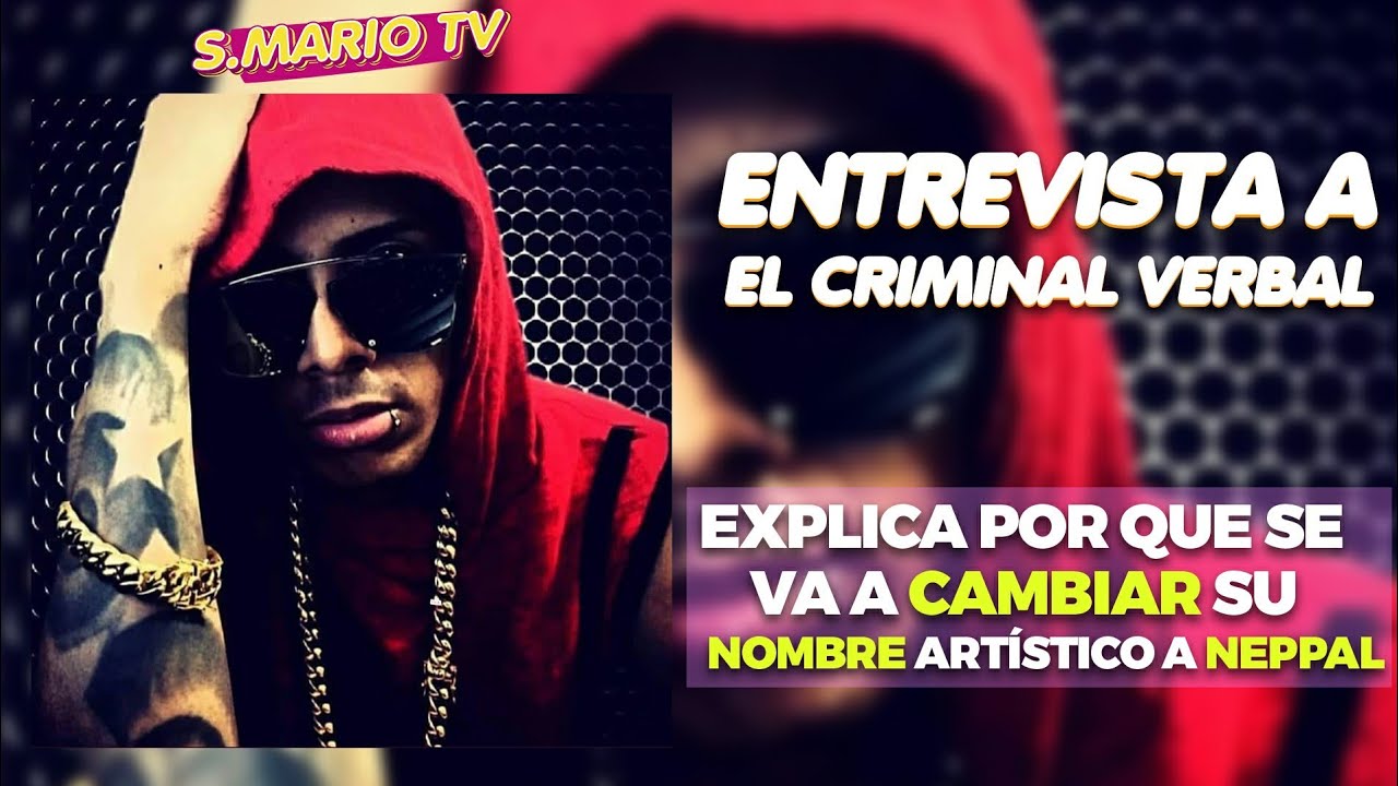 El Criminal Verbal después de varios años habla de su salida de Cuba, del Extracto y de las tiraeras