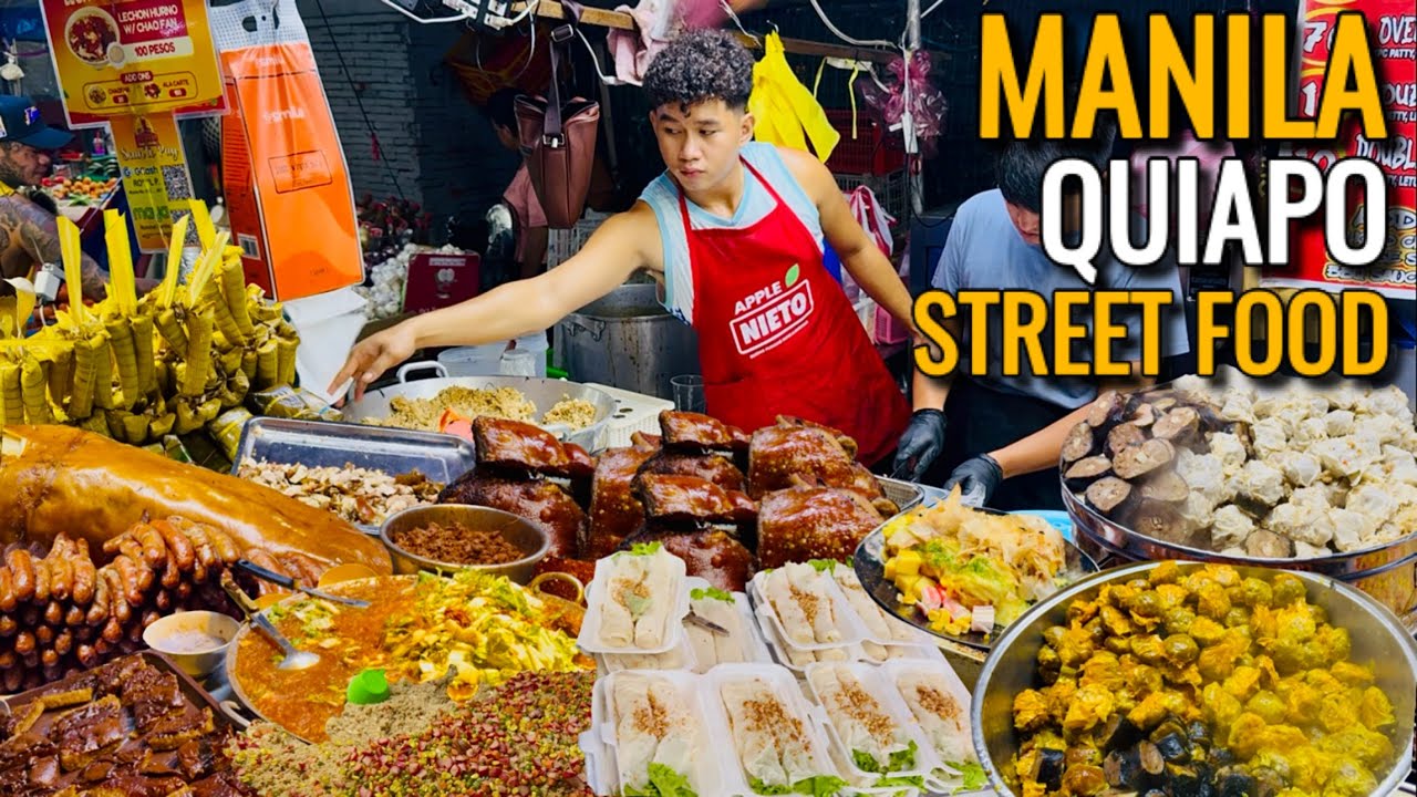 PHILIPPINES STREET FOOD TOUR IN MANILA QUIAPO | The ULTIMATE Local Food Experience!