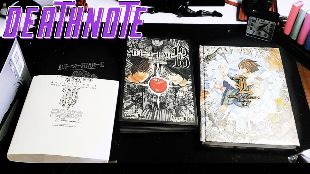 DEATHNOTE Another Note \\ Vol 13- How to read \\ L- Change the World \\ Quick look (Unboxing)