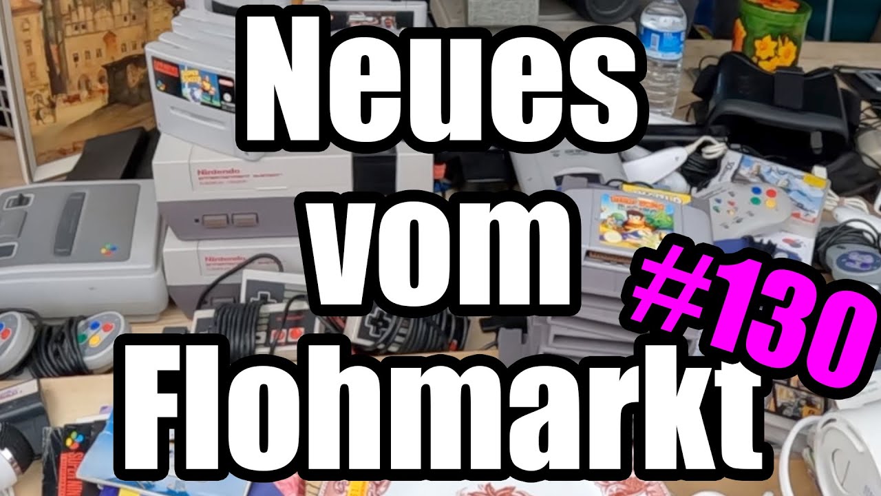 FETTER DEAL 😱 Ich habe alle seine Videogames gekauft 😮 Neues vom Flohmarkt #130