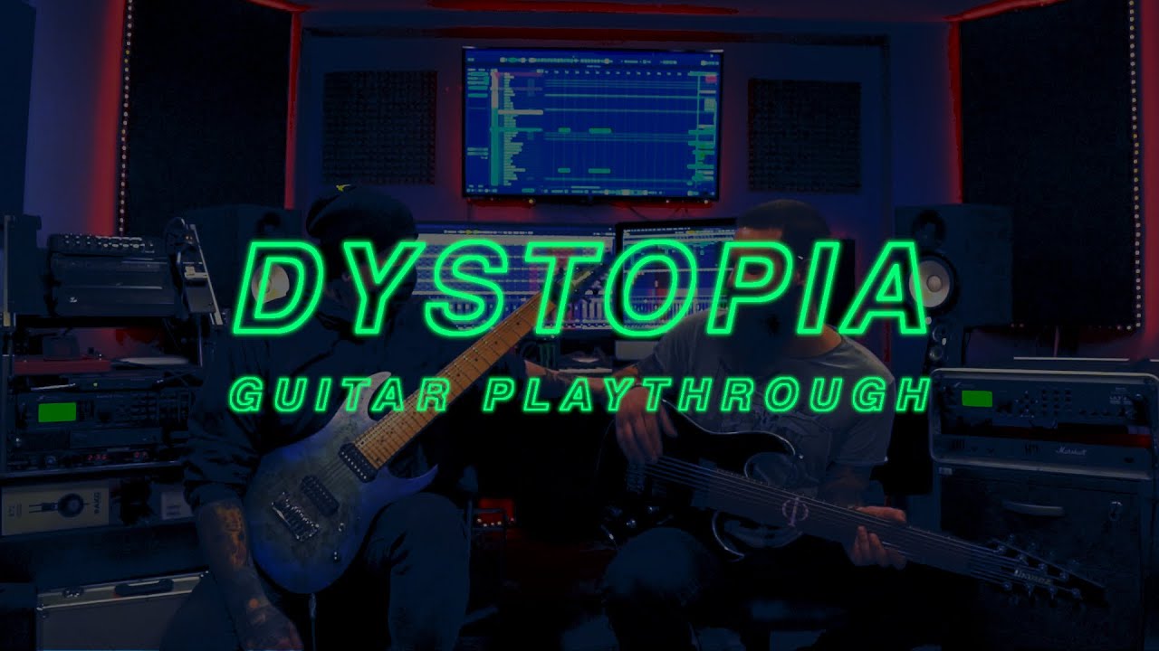 IAMONE - Dystopia (Guitar Playthrough)