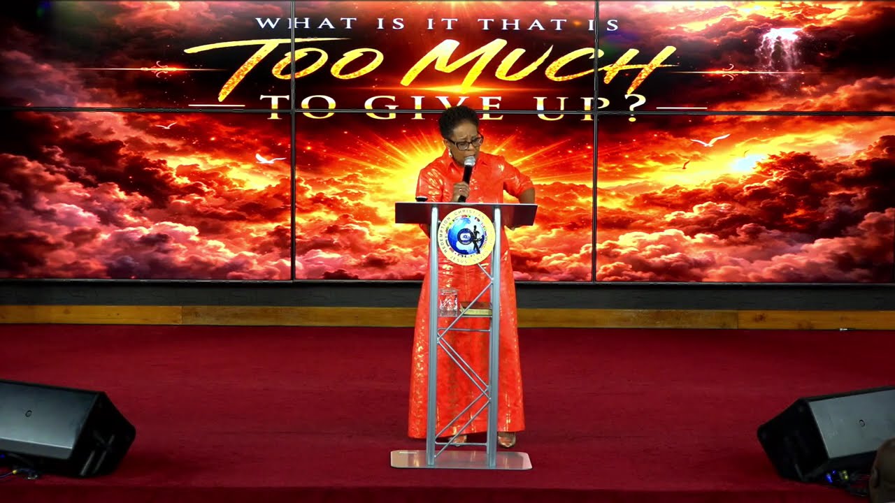 What Is It That Is Too Much To Give Up? | Reverend Tracey Gill