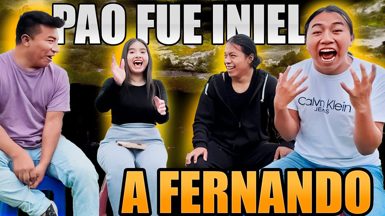 PAO FUE INFIEL A FERNANDO POR ESO NO SON NOVIOS?