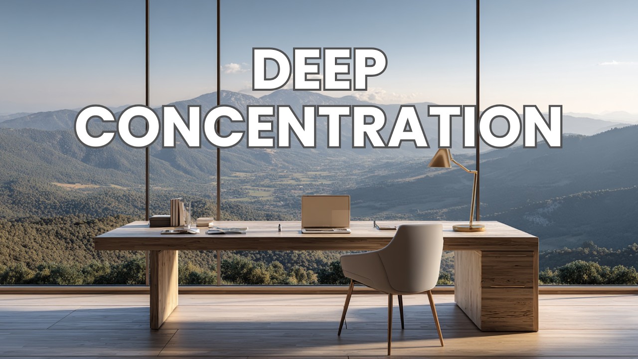 Deep Work Music for Deep Concentration | 1 Hour Focus Session