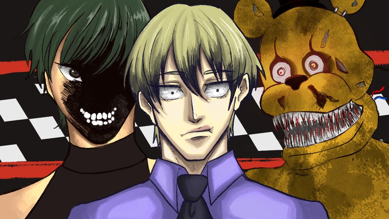 Five Nights of Jujutsu Kaisen Characters Getting Beat Up (JJK x FNAF Eternal Nights)