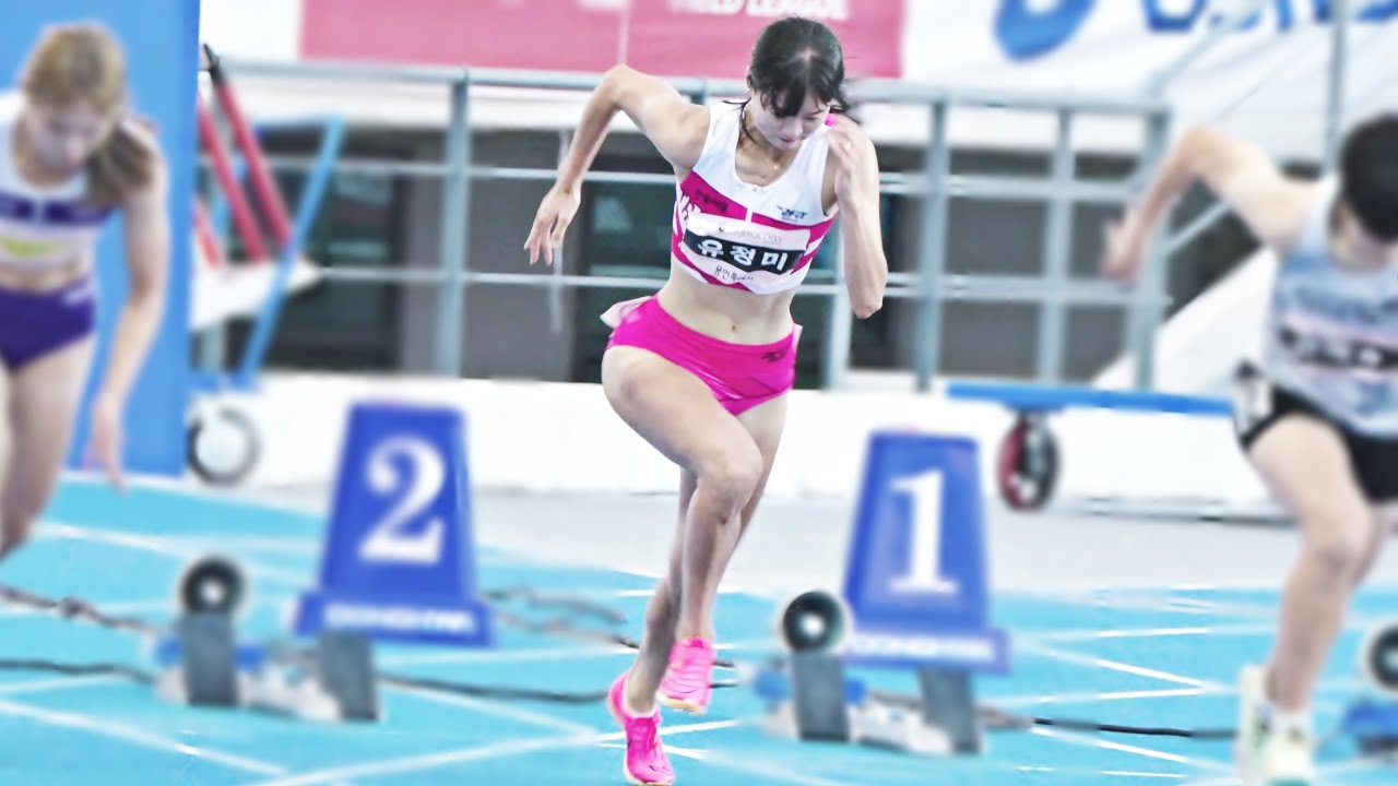 유정미 김애영 100미터 결승 챔피언쉽 무삭제 풀버전 미쳤다 ㄷㄷ😱 편집하기 귀찮아서 그냥 꾹꾹 눌러 담았습니다 제일 좋아하는 영상 최고!