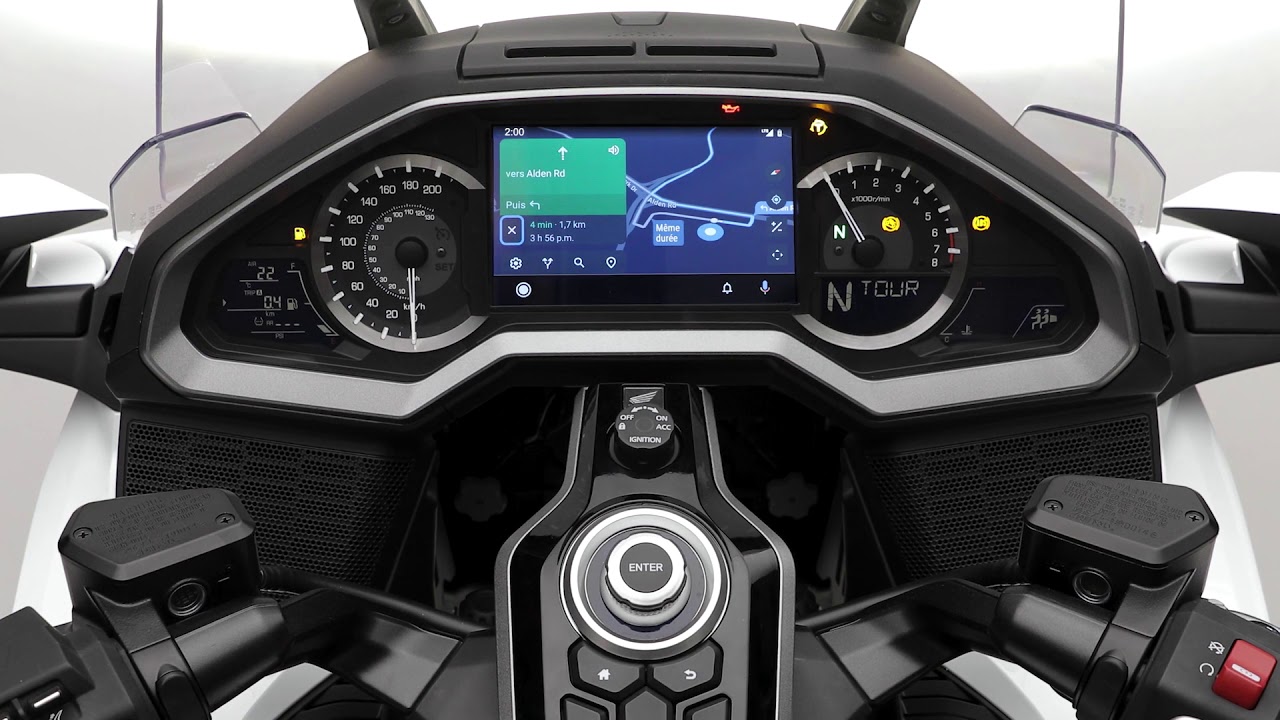 Utilisation D'Android Auto sur la Gold Wing