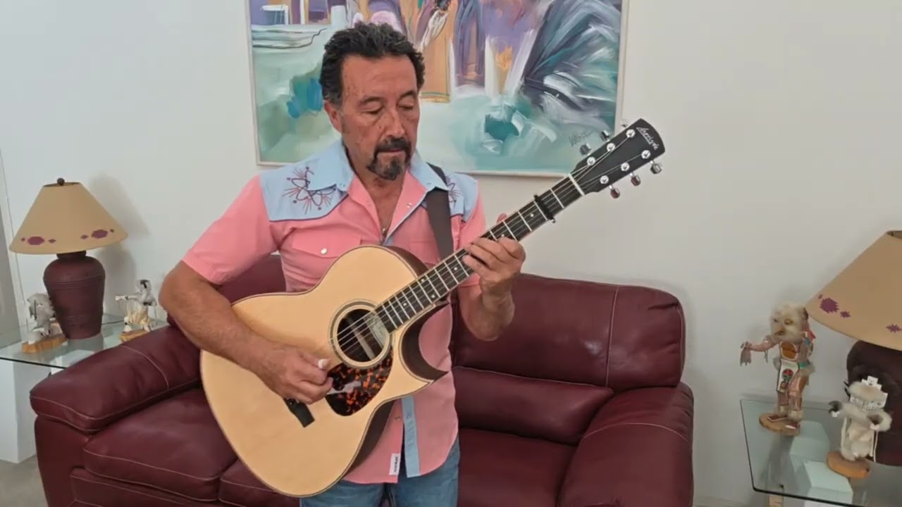 Black and White To Color (T. Emmanuel cover on a Larivee T. Emmanuel Guitar).
