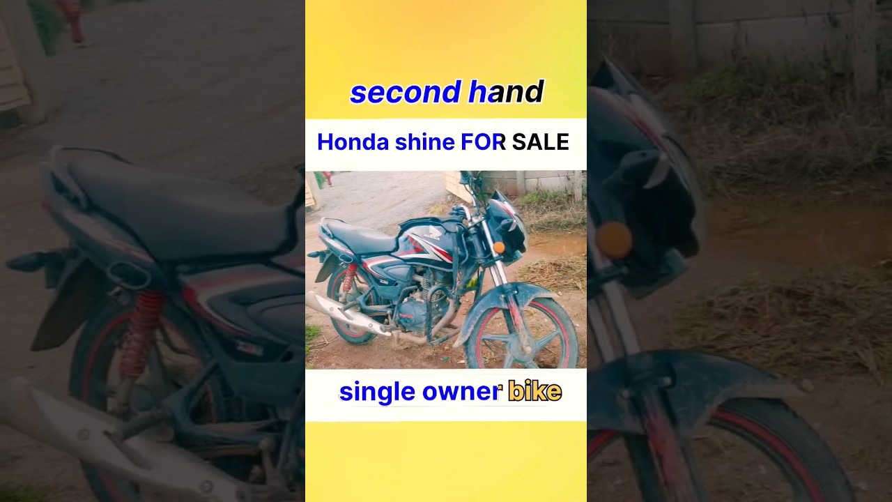 Second hand Honda shine bike for sale|9908838637|#shorts #hondashinesp