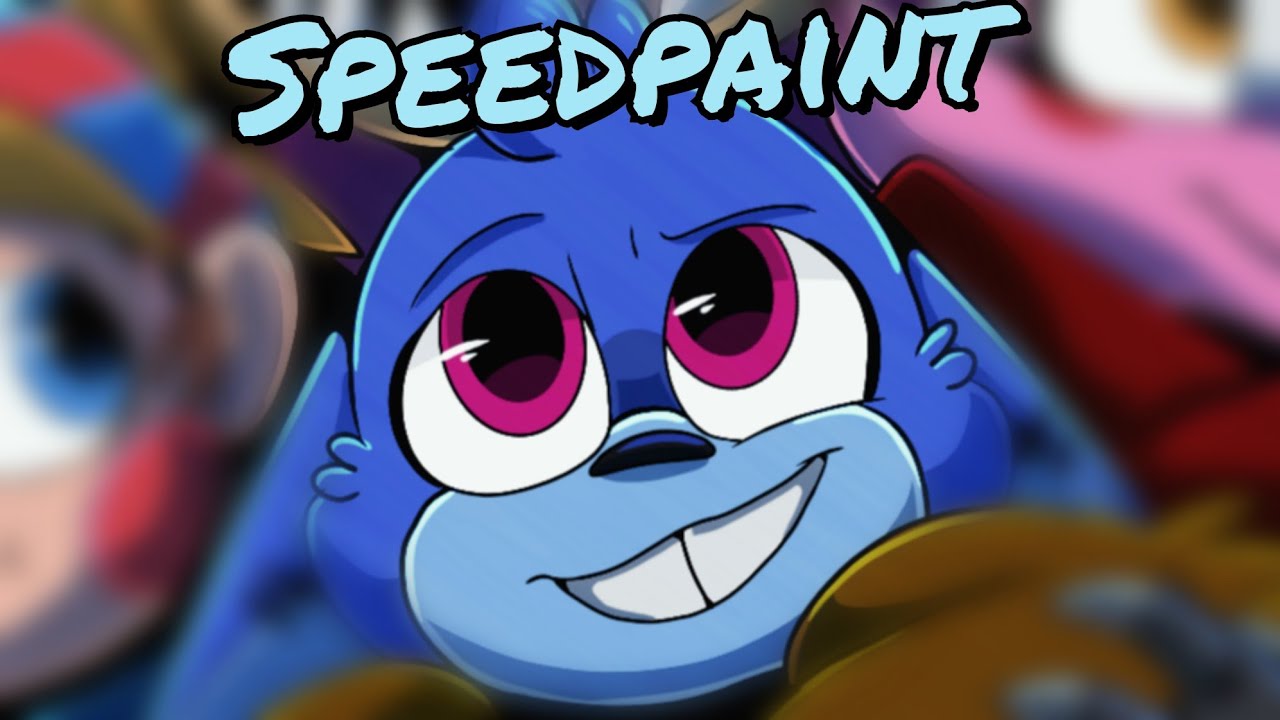 Bear Hug! (Fnaf World AU Speedpaint)